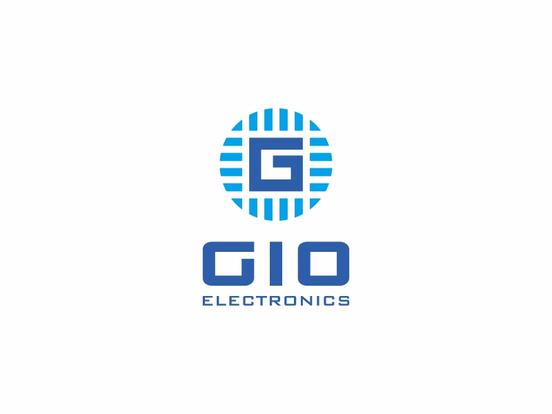 陳國偉的GIO ELECTRONICS (合肥吉奧電子科技有限公司)logo設(shè)計(jì)
