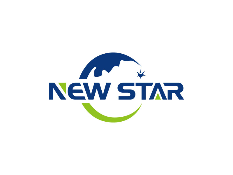 朱紅娟的新星logo設(shè)計