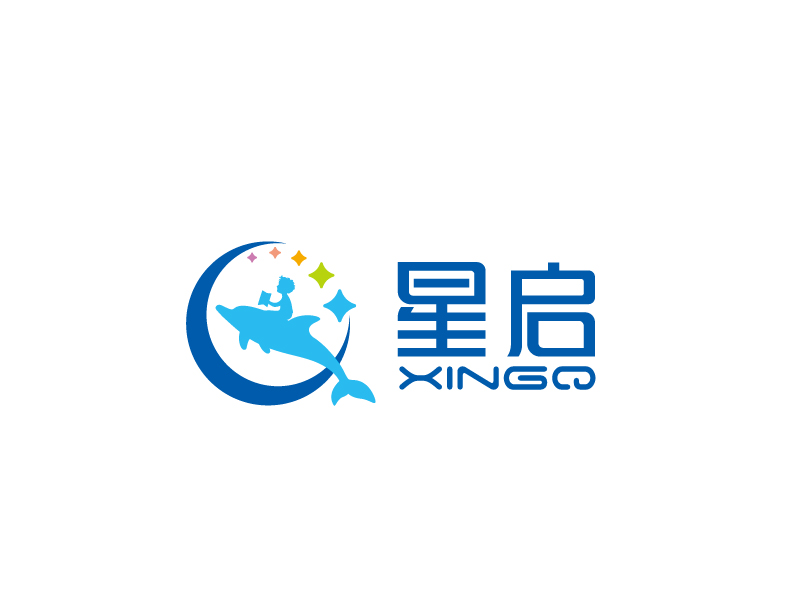張俊的星啟logo設(shè)計
