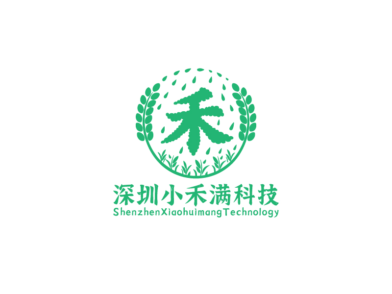 李寧的深圳小禾滿科技有限公司logo設(shè)計(jì)