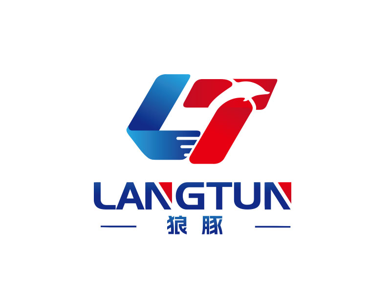 朱紅娟的狼豚l(xiāng)ogo設計