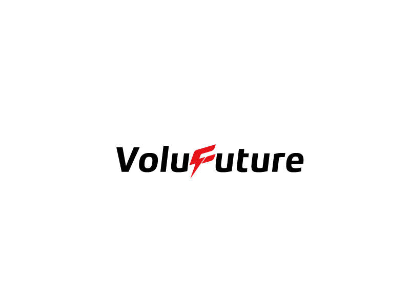 秦光華的VoluFuture/未來電庫  主要設(shè)計英文LOGOlogo設(shè)計